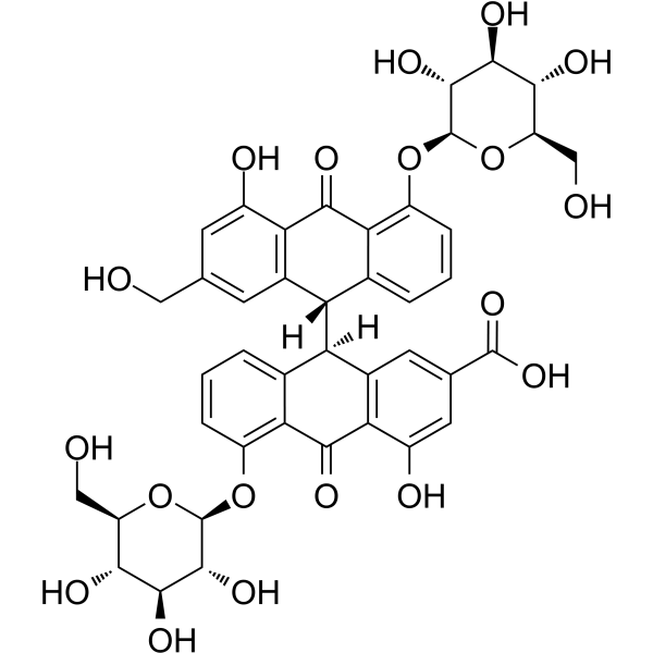 Sennoside-D Structure